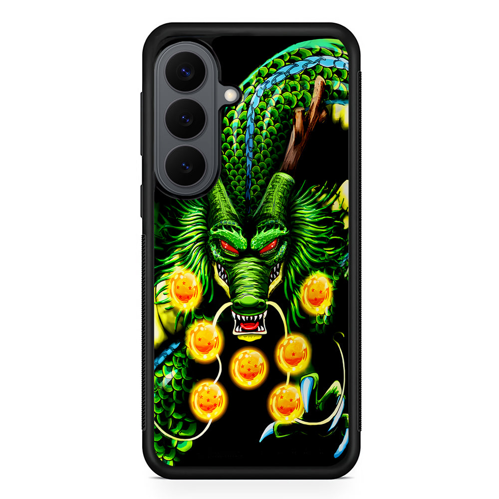 Shenron Dragon Ball Z Black Samsung Galaxy S26 Plus Case | Slim Rubber Case for Samsung Galaxy S26 Plus