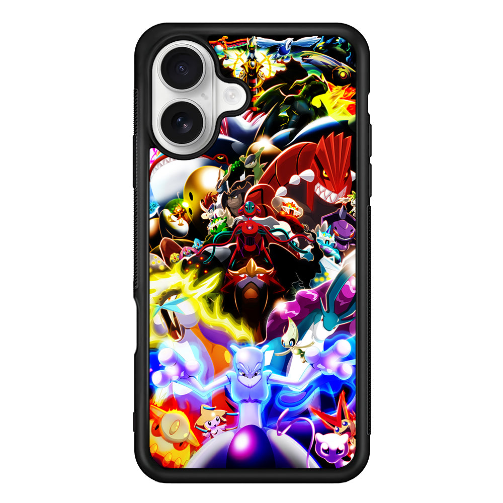 Rise of The Pokemon Master iPhone 16 Plus Case | Durable Protective Rubber Cover