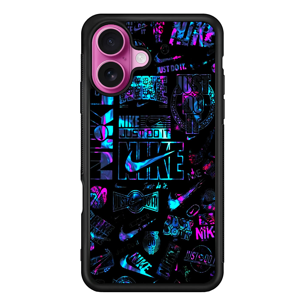 Artistic Nike Logo iPhone 17 Case - Slim Rubber Case for iPhone 17