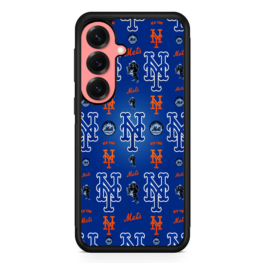 New York Mets Logo Samsung Galaxy S25 Case | Protective Case for Samsung Galaxy S25