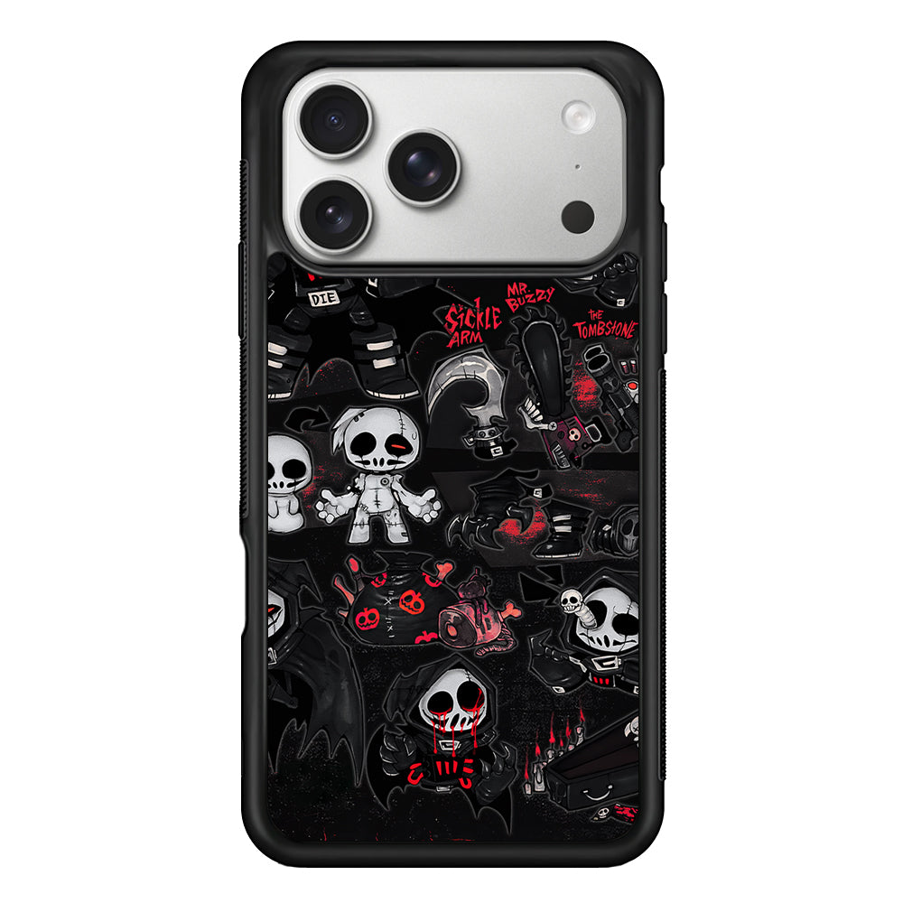 The Grim Reaper iPhone 17 Pro Case | Slim Rubber Case for iPhone 17 Pro