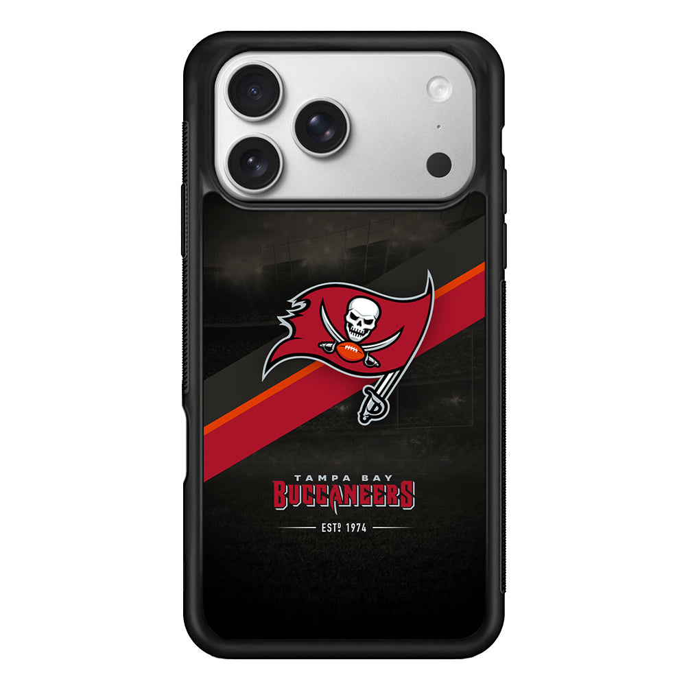 Tampa Bay Buccaneers Logo iPhone 17 Pro Case | Slim Rubber Case for iPhone 17 Pro