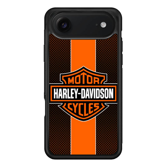Harley Davidson Square Pattern iPhone 17 Air Case | Protective Case for iPhone 17 Air