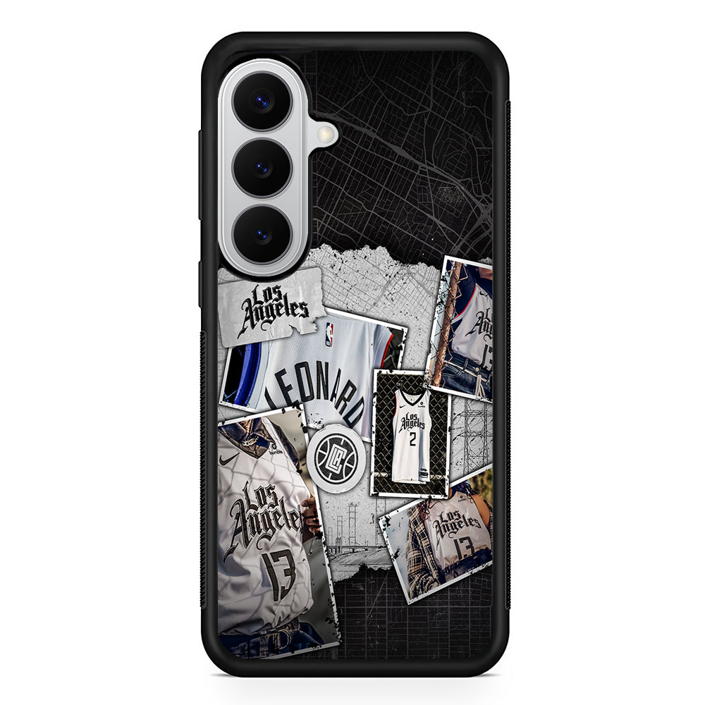 LA Clippers Jersey Samsung Galaxy S26 Case | Protective Rubber Cover