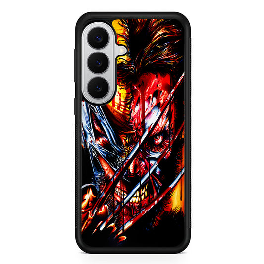 Wolverine Transformation Comic Samsung Galaxy S26 Case | Protective Rubber Cover