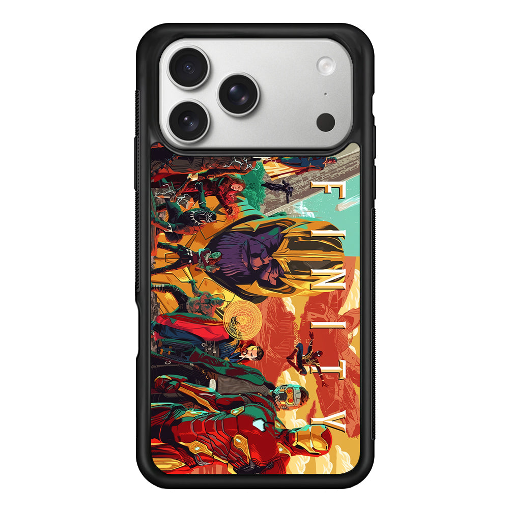 Marvel Infinity Comics Avengers iPhone 17 Pro Case | Slim Rubber Case for iPhone 17 Pro