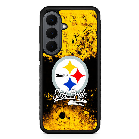 Pittsburgh Steelers Steel Pride Samsung Galaxy S26 Plus Case | Slim Rubber Case for Samsung Galaxy S26 Plus