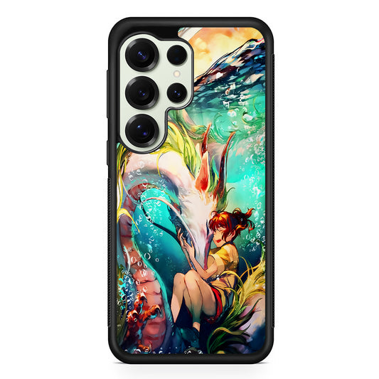 Spirited Away Studio Ghibli Samsung Galaxy S25 Ultra Case | Durable Rubber Case for Samsung Galaxy S25 Ultra