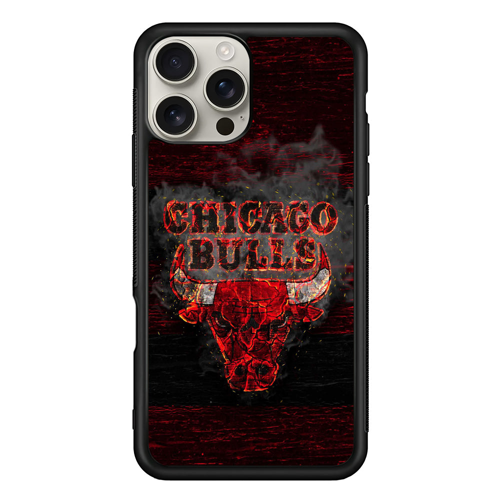 Chicago Bulls Burn iPhone 16 Pro Max Case | Stylish Protective Case for iPhone 16 Pro Max