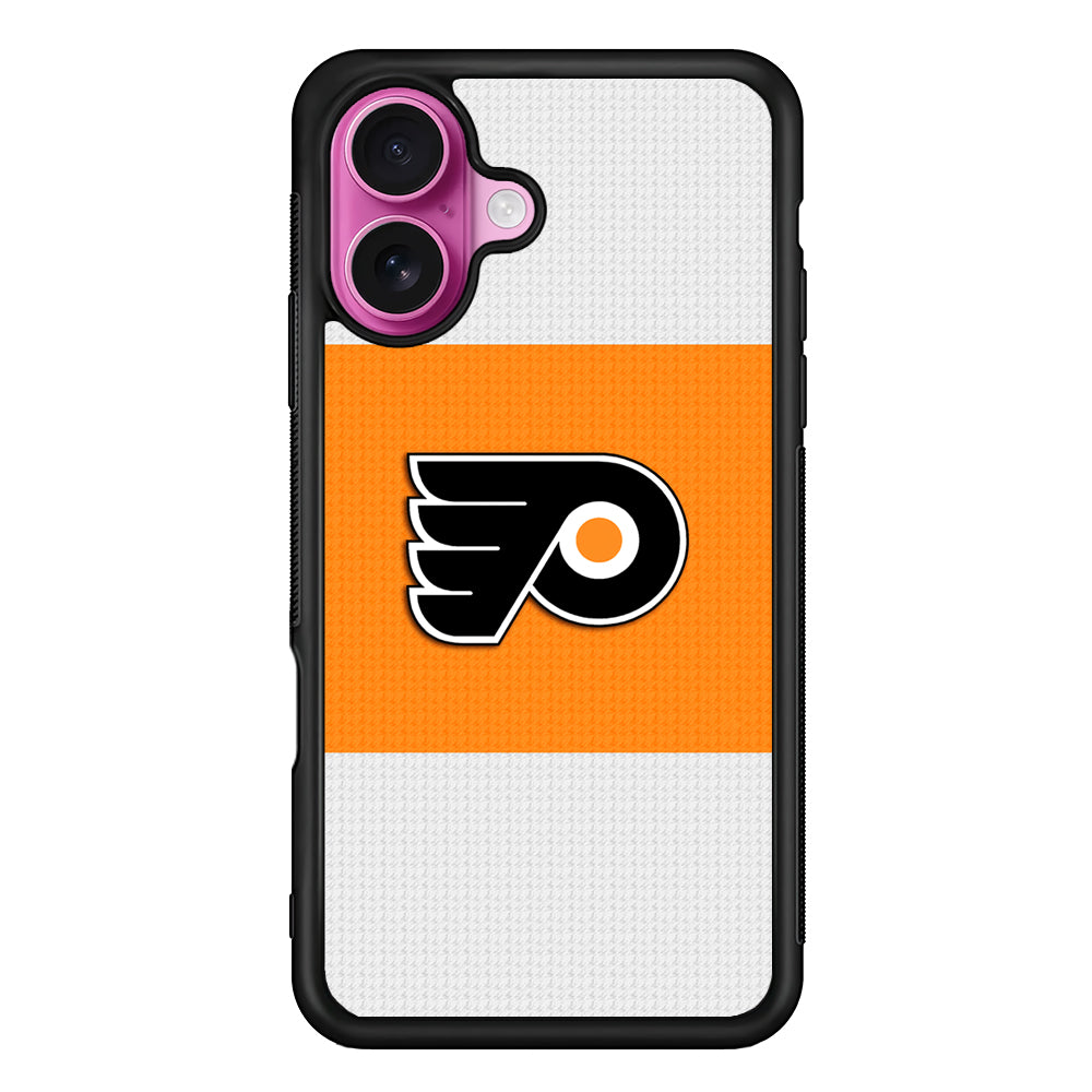 Philadelphia Flyers Logo iPhone 17 Case | Slim Protective Rubber Phone Cover