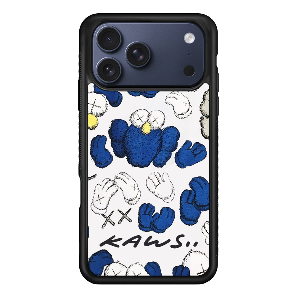 Kaws Hand Cheers iPhone 17 Pro Max Case | Slim Rubber Case for iPhone 17 Pro Max