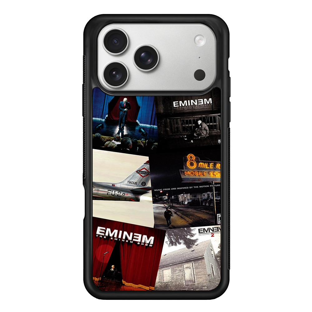 The Eminem Album Cover iPhone 17 Pro Case | Slim Rubber Case for iPhone 17 Pro