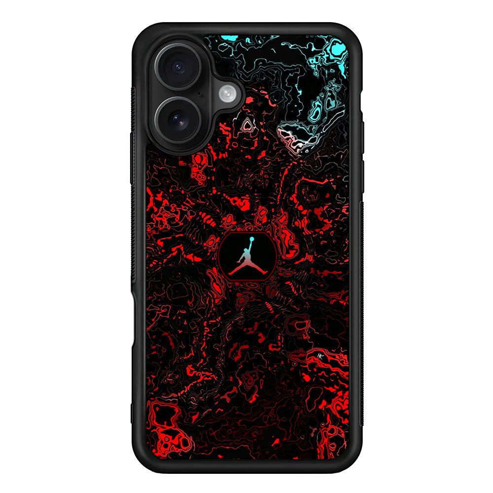 Air Jordan Mountain Contour iPhone 16 Case - Oxvistore