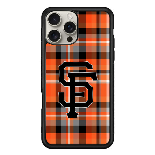 San Francisco Giants Pattern iPhone 16 Pro Max Case | Stylish Protective Case for iPhone 16 Pro Max
