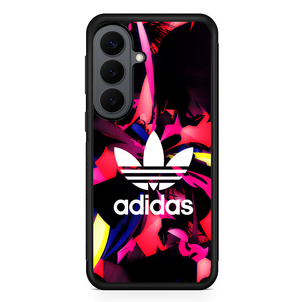 Adidas Logo Colorful Abstract Samsung Galaxy S26 Plus Case | Durable Samsung Galaxy S26 Plus Cover
