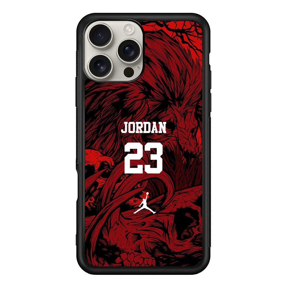 Air Jordan Lion Inside of Mind iPhone 16 Pro Max Case | Durable Everyday Protective Cover