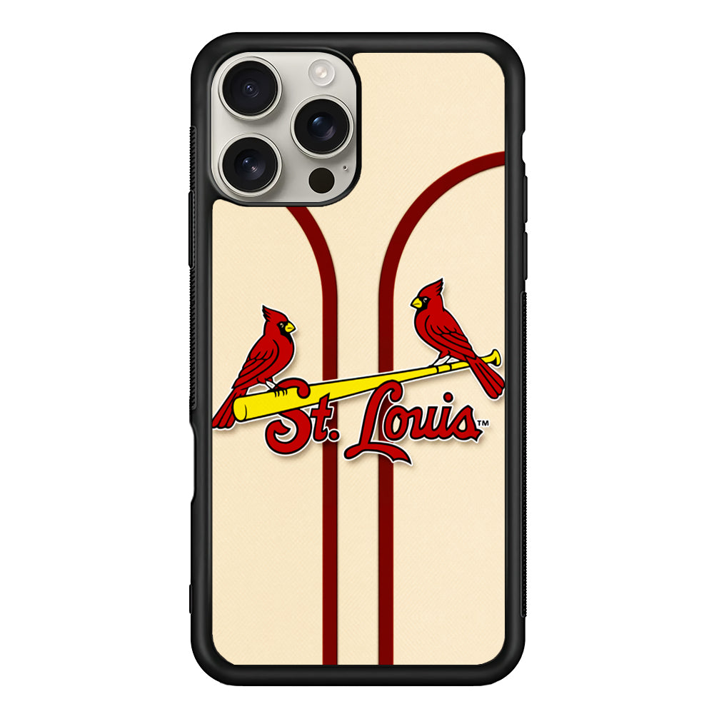 St. Louis Cardinals Jersey iPhone 16 Pro Max Case | Stylish Protective Case for iPhone 16 Pro Max