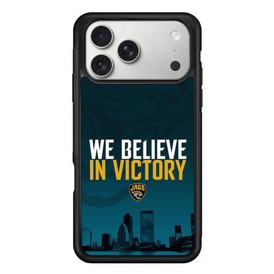 Jacksonville Jaguars Victory iPhone 17 Pro Case | Slim Rubber Case for iPhone 17 Pro
