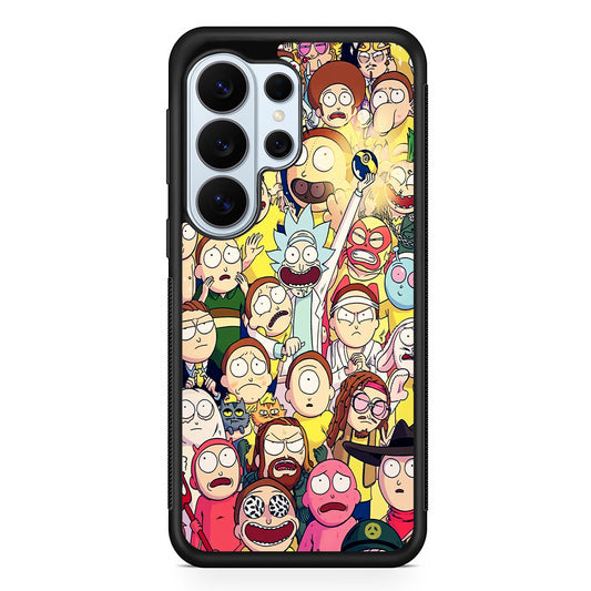 Rick and Morty Aesthetic Cartoon Samsung Galaxy S26 Ultra Case | Protective Phone Cover