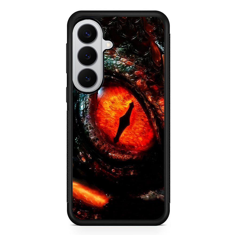Eye of a Red Dragon Samsung Galaxy S26 Case | Protective Rubber Cover