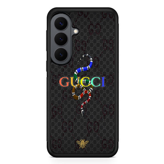 Gucci Colorful Logo Style Samsung Galaxy S26 Plus Case | Slim Rubber Case for Samsung Galaxy S26 Plus