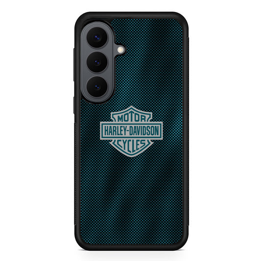 Harley Davidson Shiny Blue Steel Samsung Galaxy S26 Plus Case | Durable Samsung Galaxy S26 Plus Cover