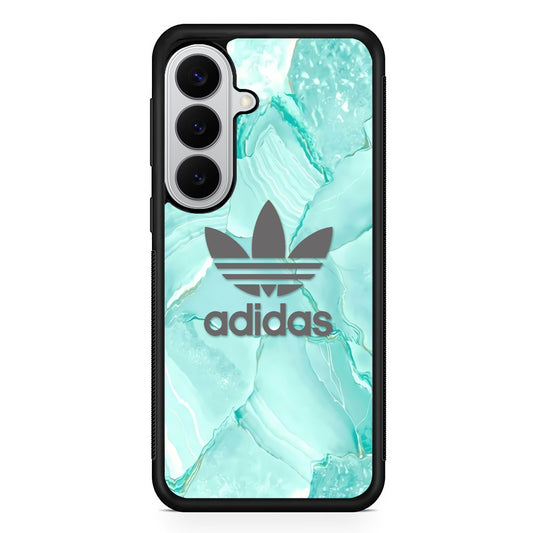 Adidas Light Marble Green Samsung Galaxy S26 Case | Slim Samsung Galaxy S26 Rubber Case