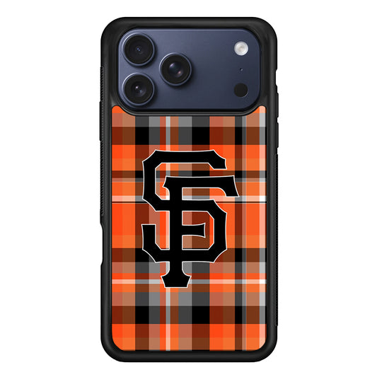 San Francisco Giants Pattern iPhone 17 Pro Max Case | Slim Protective Cover for iPhone 17 Pro Max