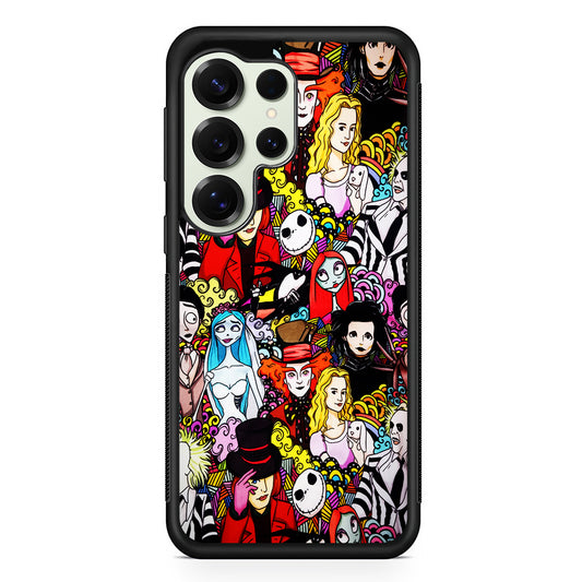 Alice in Wonderland Art Samsung Galaxy S25 Ultra Case | Durable Rubber Case for Samsung Galaxy S25 Ultra