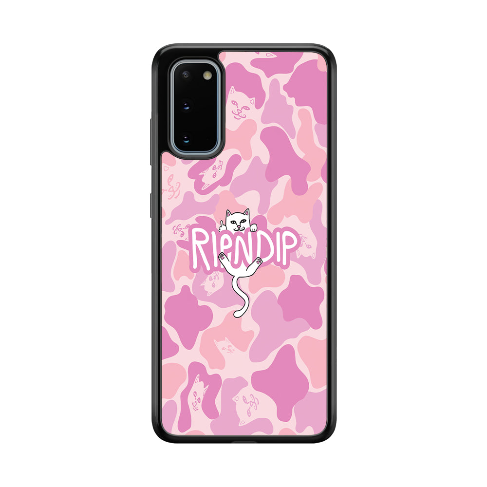 Rip N Dip Pink Camo Samsung Galaxy S20 Case | Slim Rubber Case for Samsung Galaxy S20