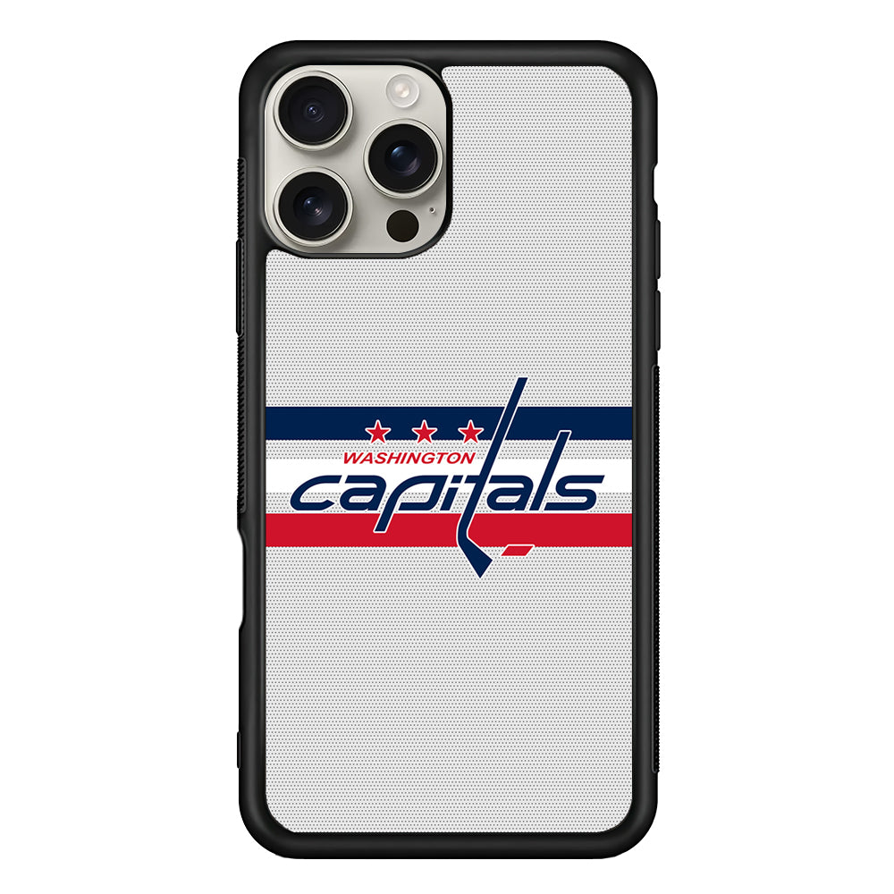 Washington Capitals Logo iPhone 16 Pro Max Case | Stylish Protective Case for iPhone 16 Pro Max