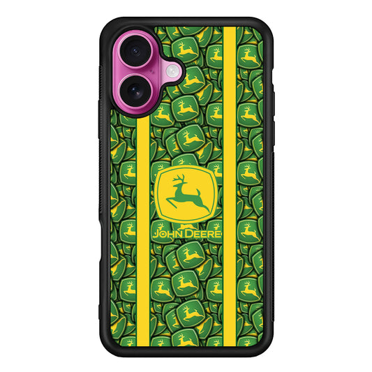 John Deere Emblem Dump iPhone 17 Case | Slim Rubber Case for iPhone 17