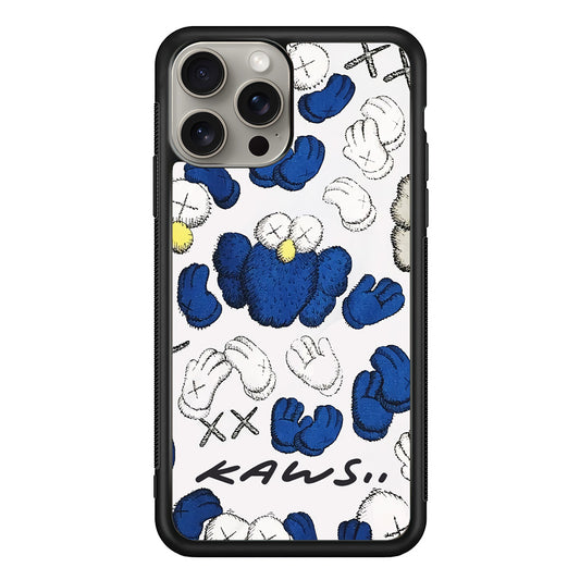 Kaws Hand Cheers iPhone 15 Pro Case | Slim Rubber Case for iPhone 15 Pro