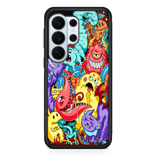 Monster Party Character Samsung Galaxy S26 Ultra Case | Protective Phone Cover
