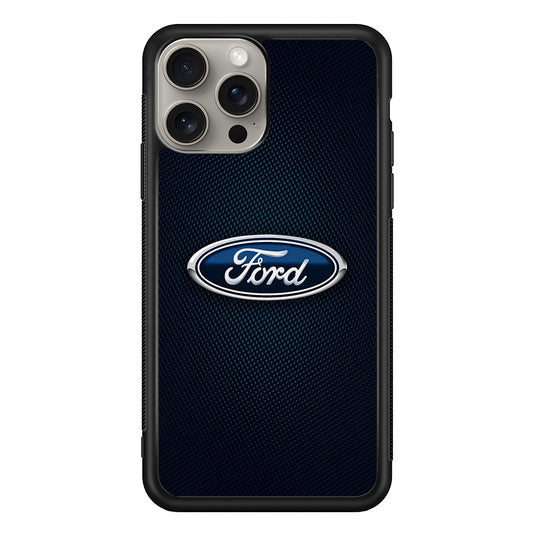 Ford Legend of Performance iPhone 15 Pro Case | Slim Rubber Case for iPhone 15 Pro