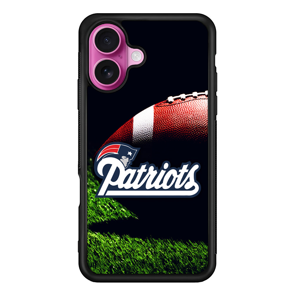New England Patriots Ball iPhone 17 Case | Slim Protective Rubber Phone Cover