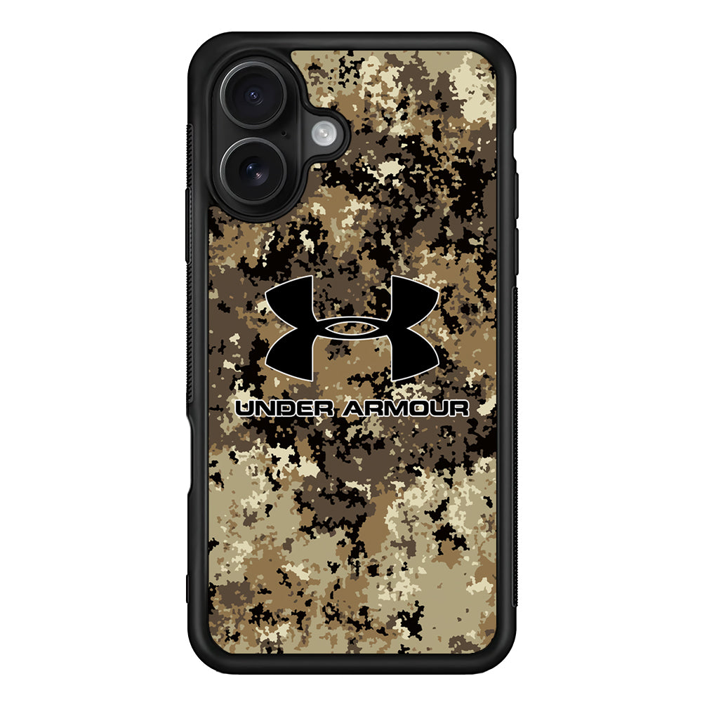 Under Armour Hunting Camouflage iPhone 16 Case | Slim Rubber Case for iPhone 16