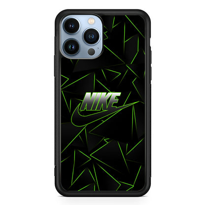 Nike Green Laser Point 2D Rubber Phone Case | Slim Protective Phone Case