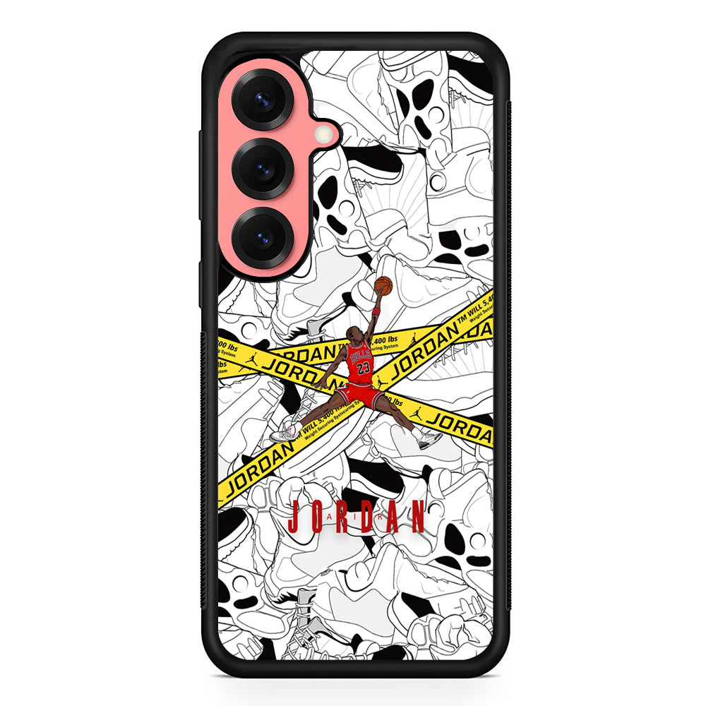 Air Jordan Jump and Fly Samsung Galaxy S25 Case | Slim Protective Cover for Samsung Galaxy S25