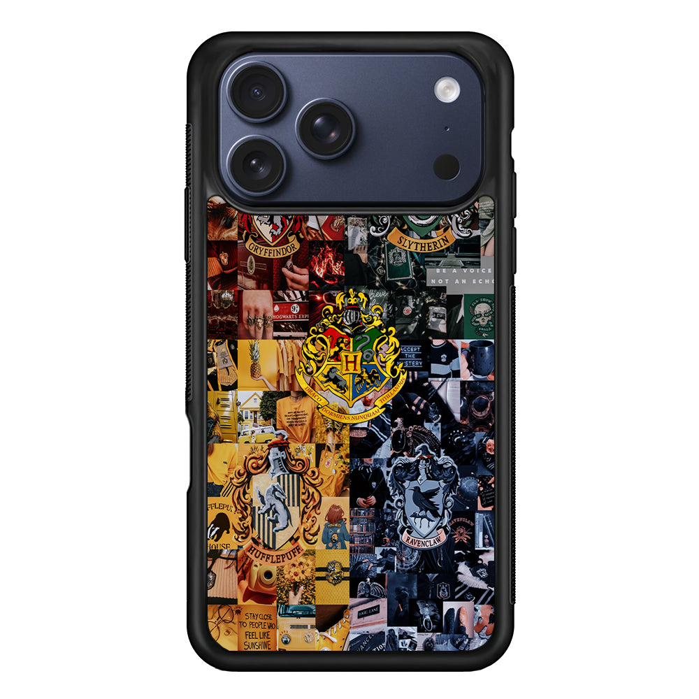 Harry Potter Hogwarts Houses iPhone 17 Pro Max Case | Slim Protective Cover for iPhone 17 Pro Max
