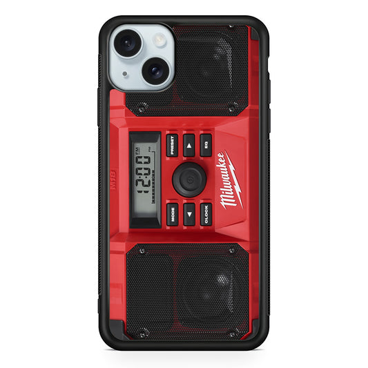 Milwaukee Tool Radio iPhone 14 Case | Slim Rubber Case for iPhone 14