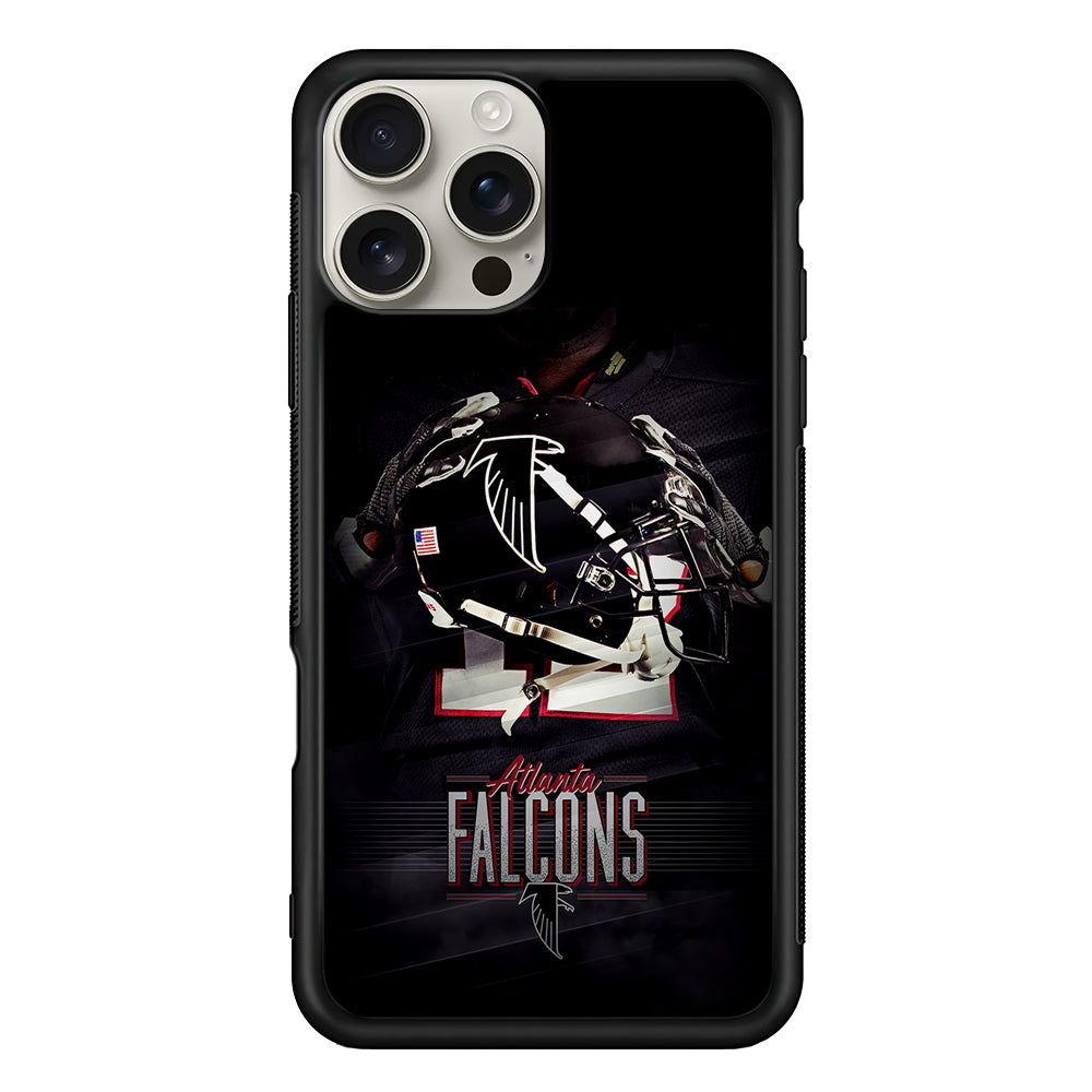 Atlanta Falcons Helmet iPhone 16 Pro Max Case | Stylish Protective Case for iPhone 16 Pro Max