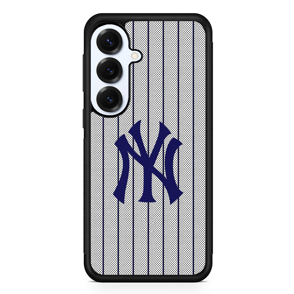 New York Yankees Logo Samsung Galaxy S25 Plus Case | Slim Rubber Cover for Samsung Galaxy S25 Plus
