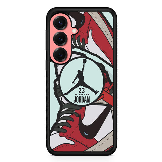 Air Jordan Circle in Collaboration Samsung Galaxy S25 Case | Slim Protective Cover for Samsung Galaxy S25