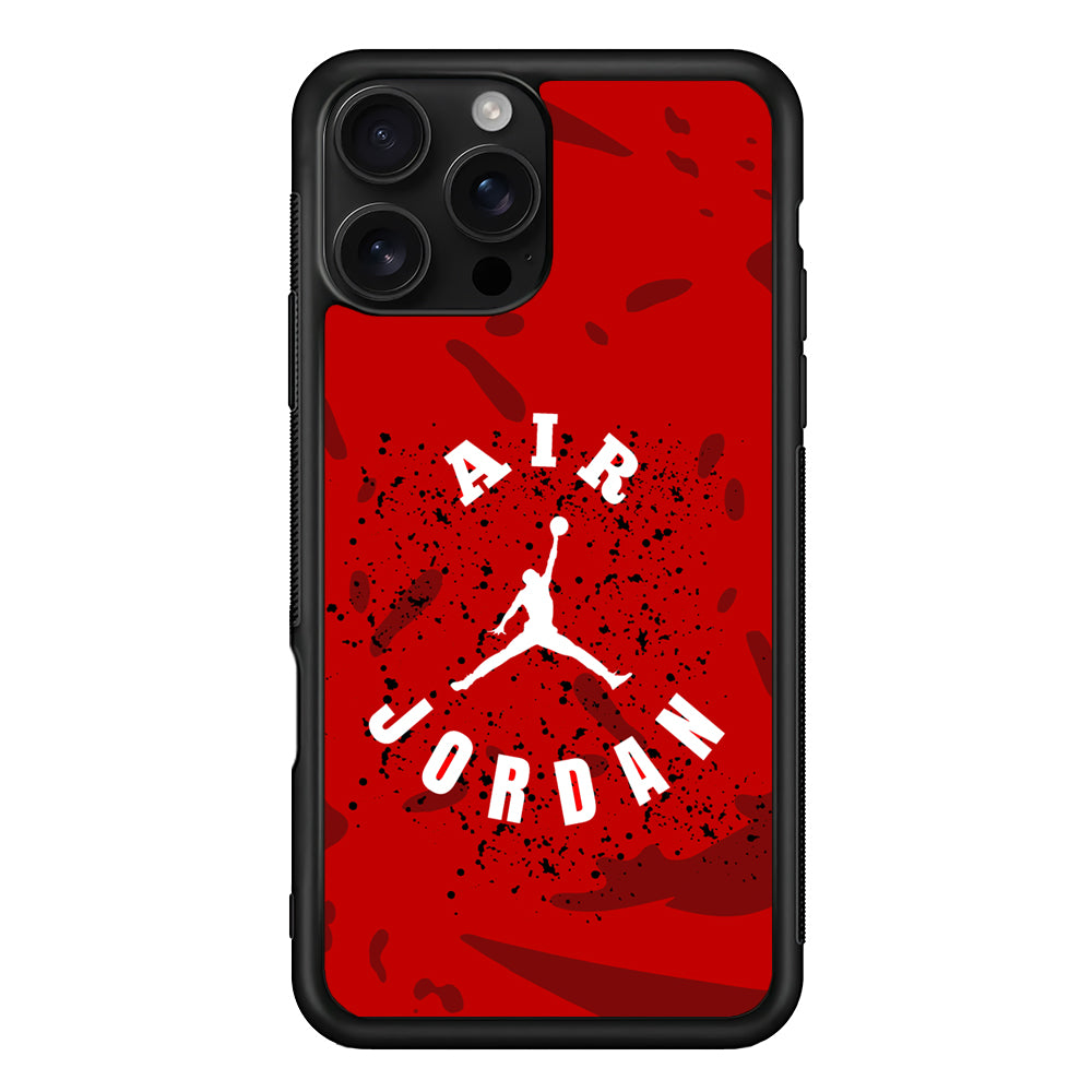 Air Jordan Waving Shapes iPhone 16 Pro Case - Stylish Protective Cover for iPhone 16 Pro