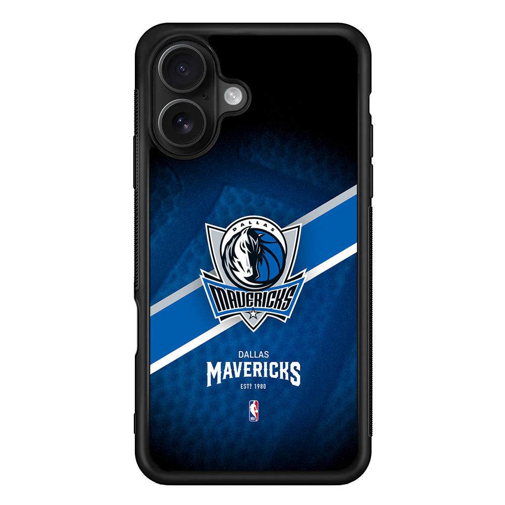 Dallas Mavericks Logo iPhone 16 Case - Oxvistore