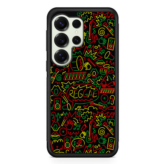 Reggae Music Rasta Art Samsung Galaxy S25 Ultra Case | Durable Rubber Case for Samsung Galaxy S25 Ultra