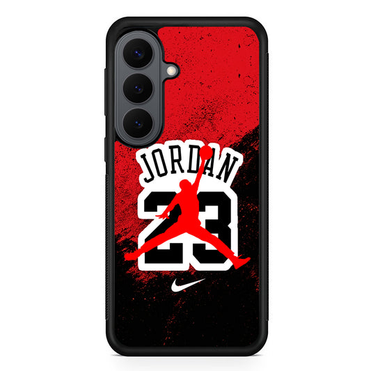 Michael Jordan 23 Red Black Samsung Galaxy S26 Plus Case | Durable Samsung Galaxy S26 Plus Cover