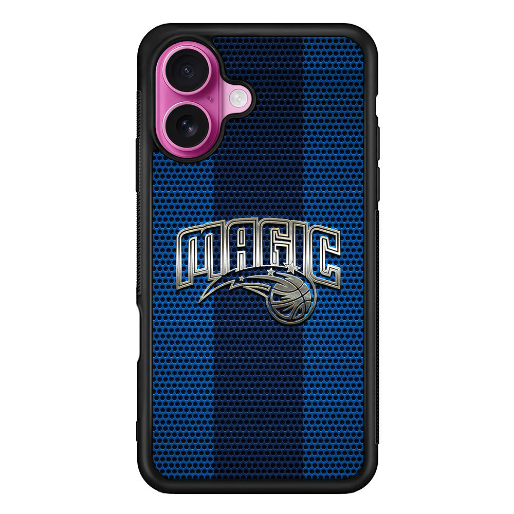 Orlando Magic Silver iPhone 17 Case | Slim Protective Rubber Phone Cover