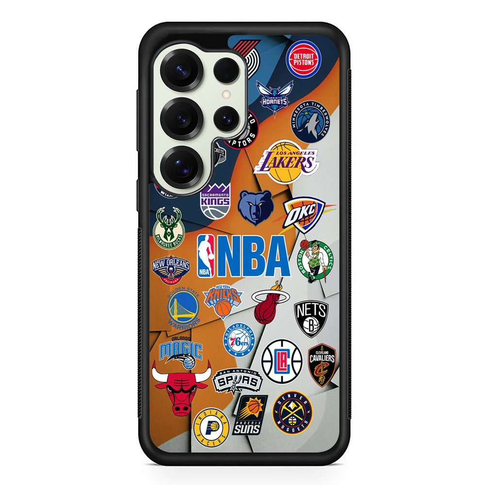 NBA Team Samsung Galaxy S25 Ultra Case | Durable Rubber Case for Samsung Galaxy S25 Ultra